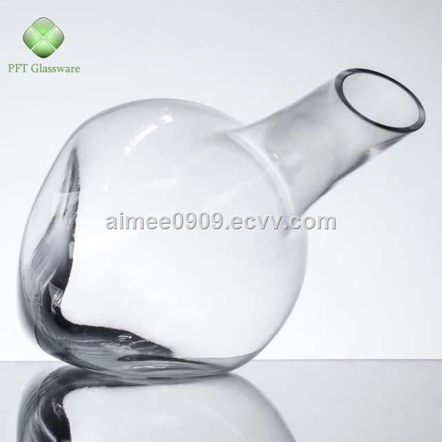 Wholesale Hand Made Borosilicate Glass Wine Decanter