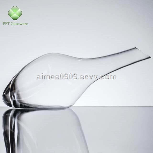 Wholesale Hand Made Borosilicate Glass Wine Decanter