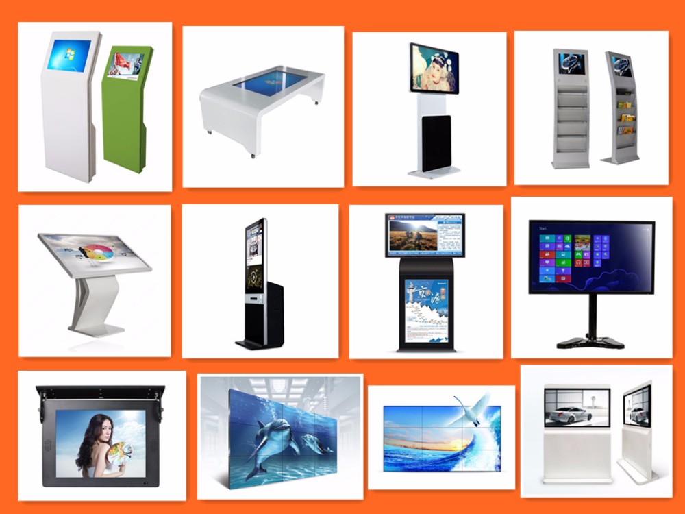 19 inch factory price lcd advertising information self service payment kiosk with LAN and wifi network