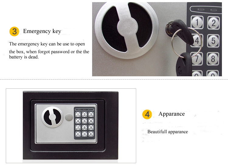 Mini Safe Box for Kids 17E Safe box