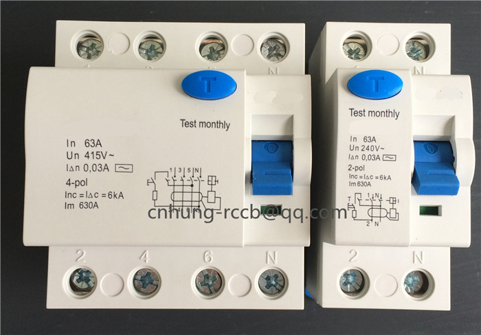 CNHUNG RCCB F360 New Type Residual Current Circuit Breaker