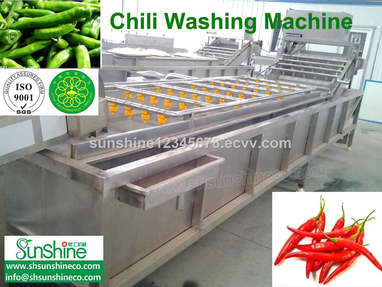Chili Washing MachineChili WasherChili Process 304 stainless steel in wooden case