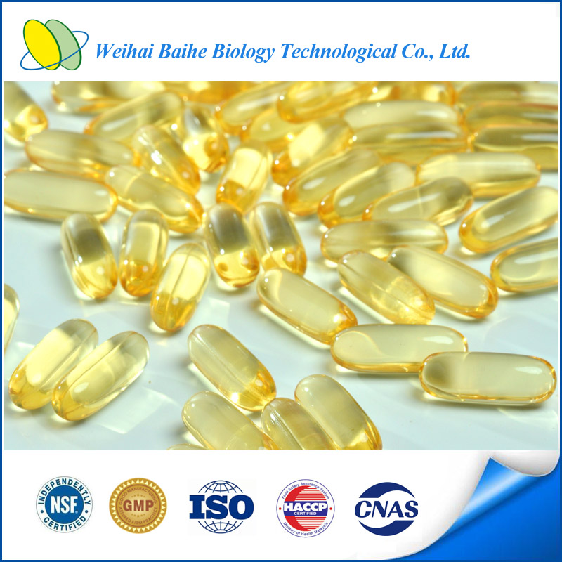 GMP Certified Deep Sea Omega3 Softgel Capsule Fish Oil