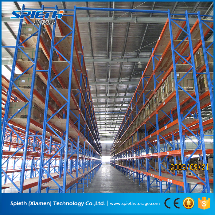 Free designed China cold rolling heavy duty pallet racking and storage systems