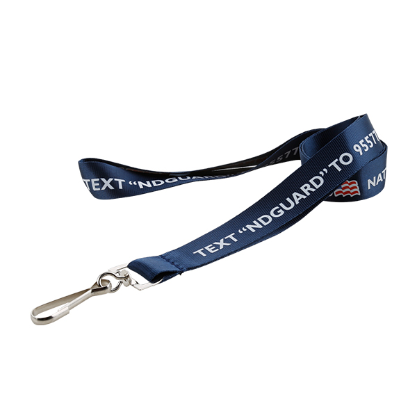 Nylon lanyard promotional strap screen printing lanyard