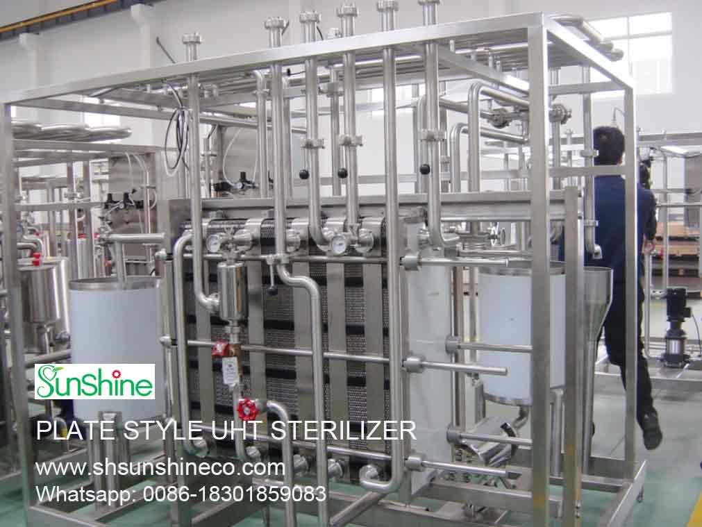 Plate Style UHT SterilizerUHTUHT Sterilization