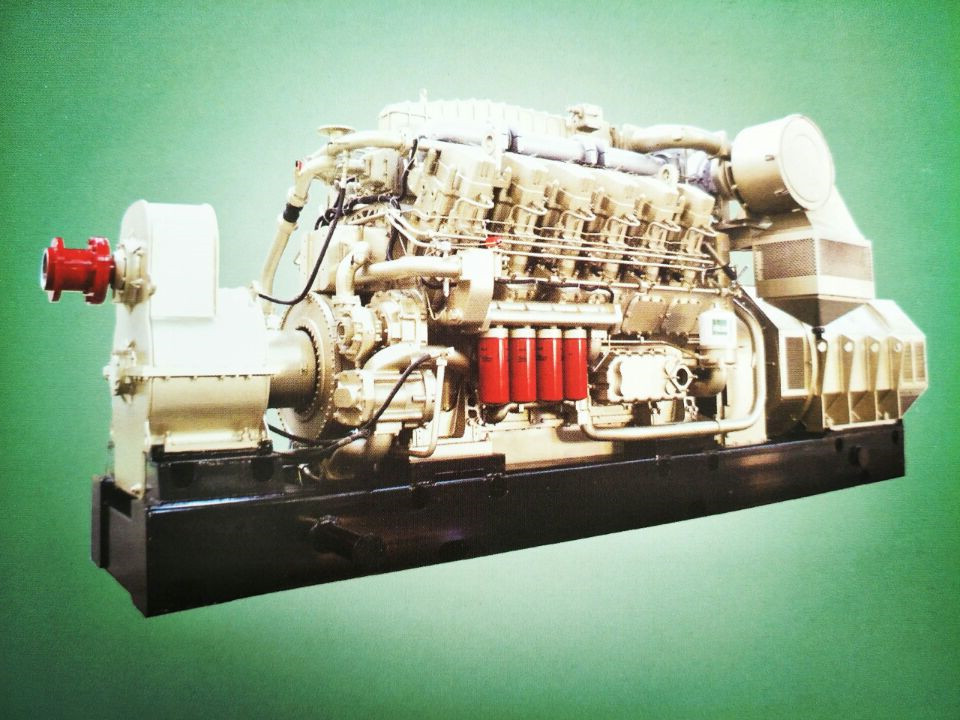 JDEC jichai diesel generator assembly crankshaftintercoolerradiatorelectricity startingair starting