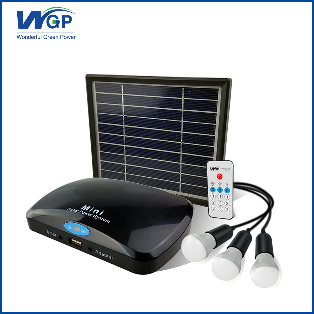 Good Quality Portable Mini New Home Lighting Solar Power Kit