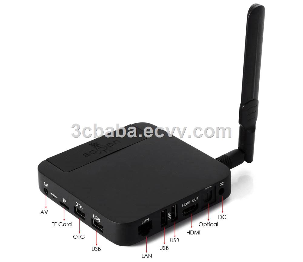 4GB 32GB Quad Core RK3288 Android TV Box with 24G50G WiFi Bluetooth OTA