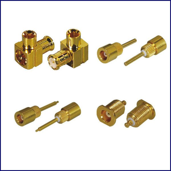 MCX RF Coaxial Connector for PCB and Cable