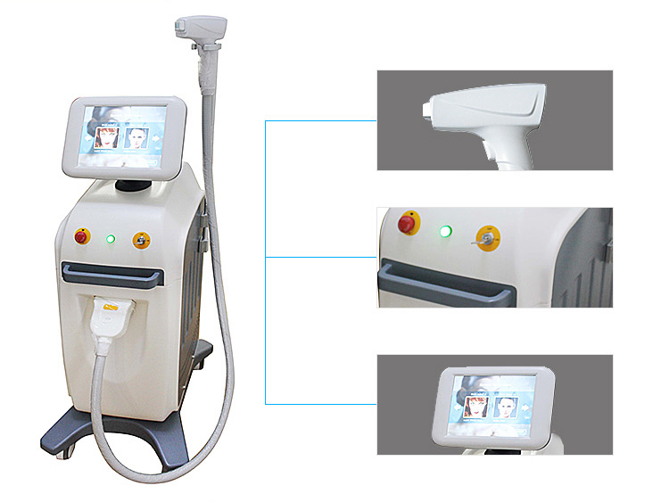 808nm Diode Medical Laser Hair Removal Machine