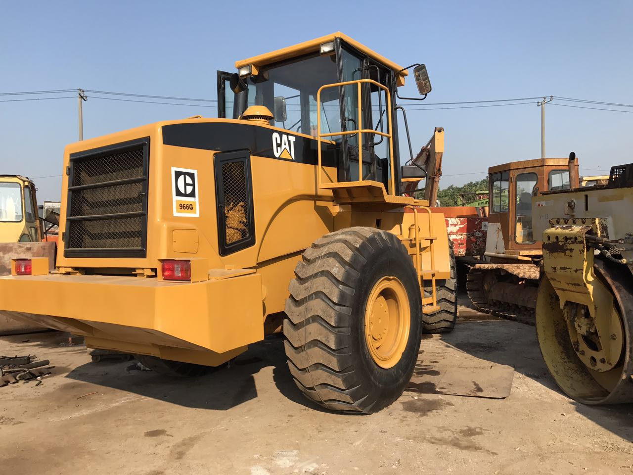 966G WHEEL LOADER USED CATERPILLAR GOOD LOADER