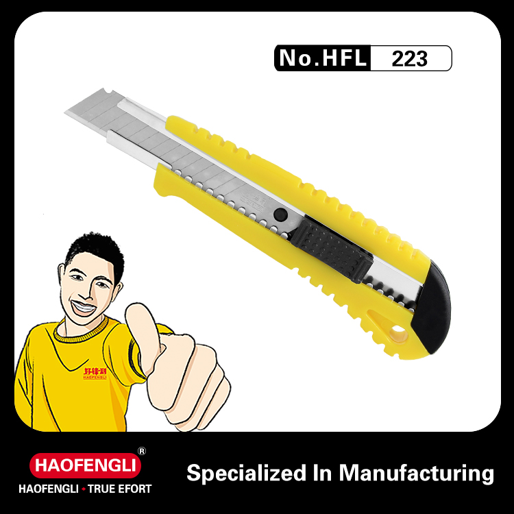 HFL 22301 Impact Resistance Plastic Knife for General Cutting