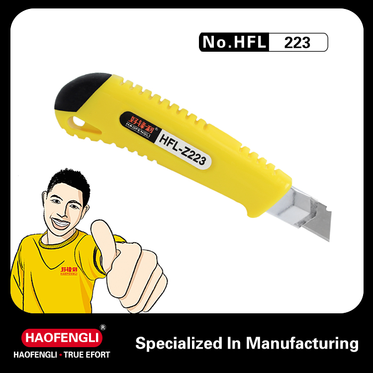 HFL 22301 Impact Resistance Plastic Knife for General Cutting