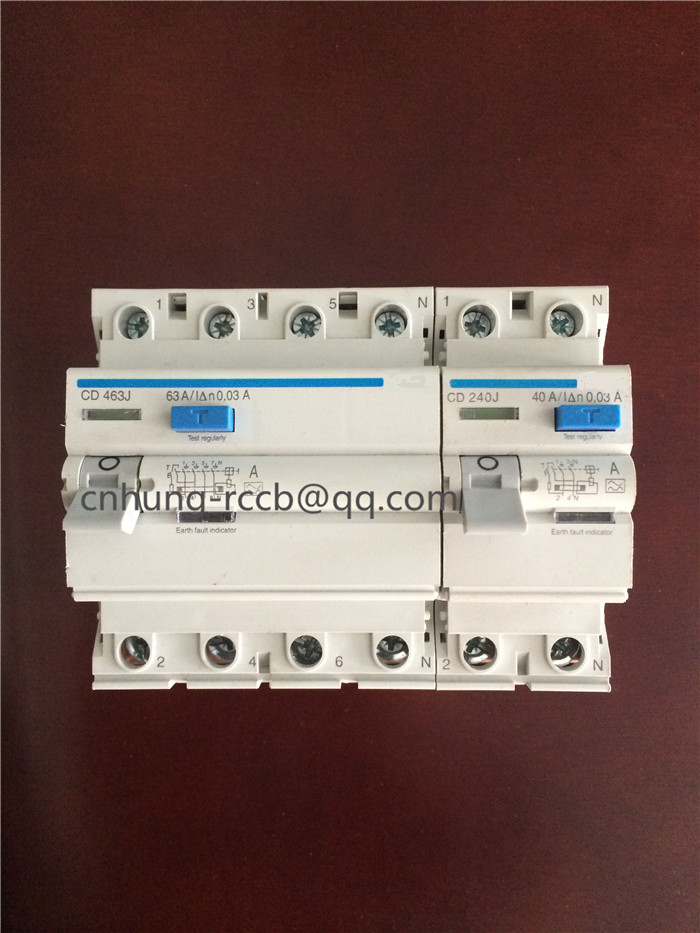 Hager Type ELCB 40A 63A 100A Circuit Breaker