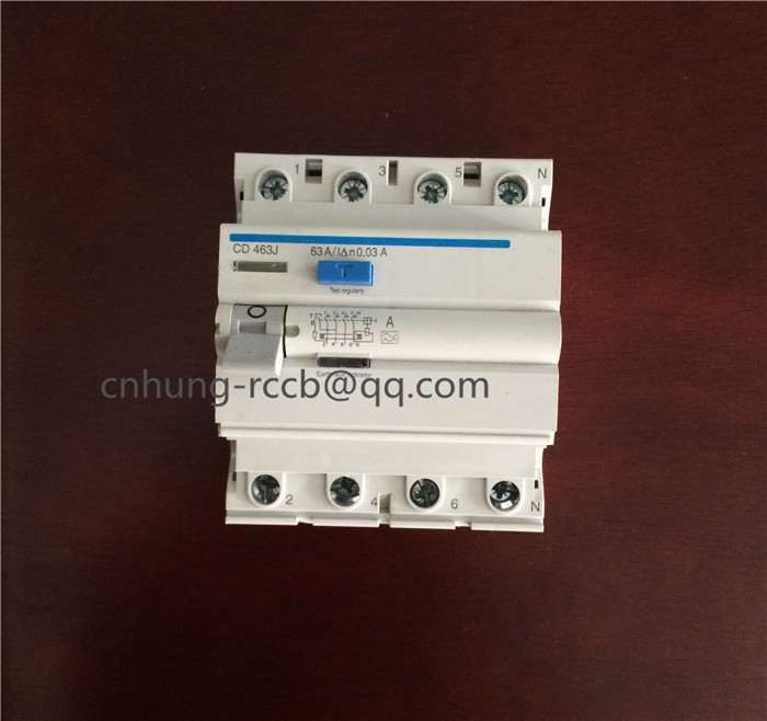 Hager Type ELCB 40A 63A 100A Circuit Breaker