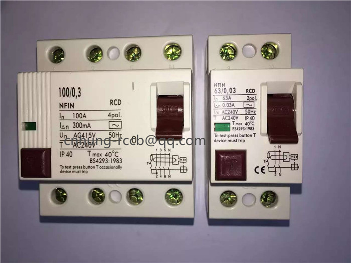 NFIN RCCB 2P4P Residual Circuit Breaker