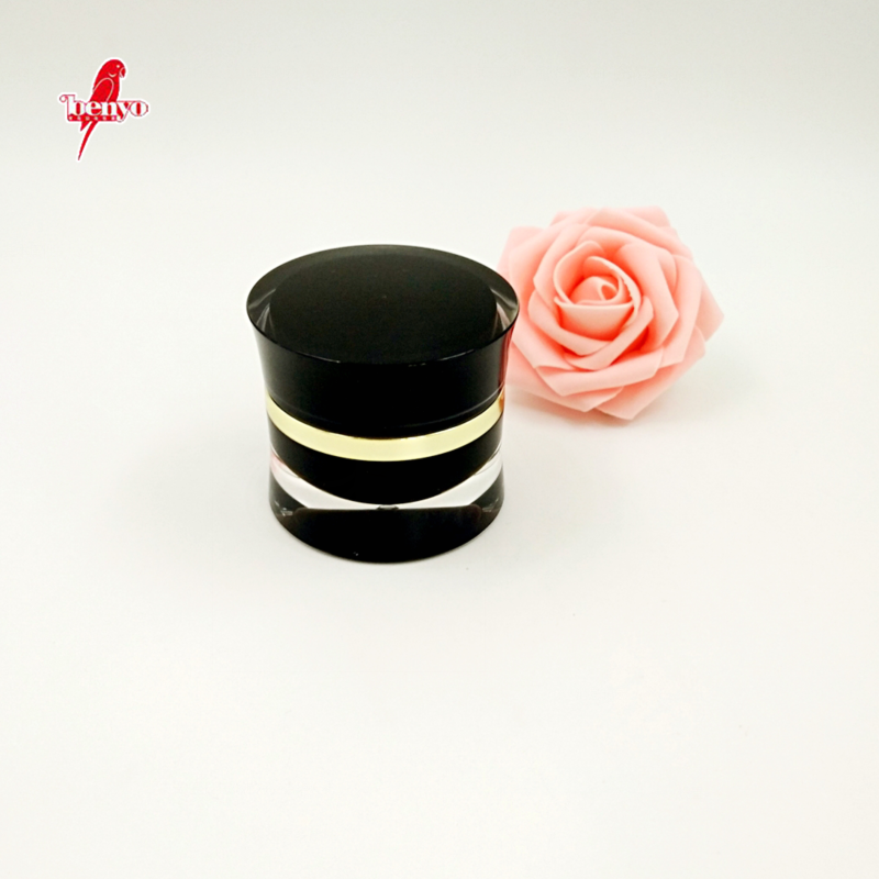 luxury cosmetic packaging cream jar acrylic jar