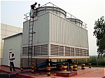 square counter flow cooling tower