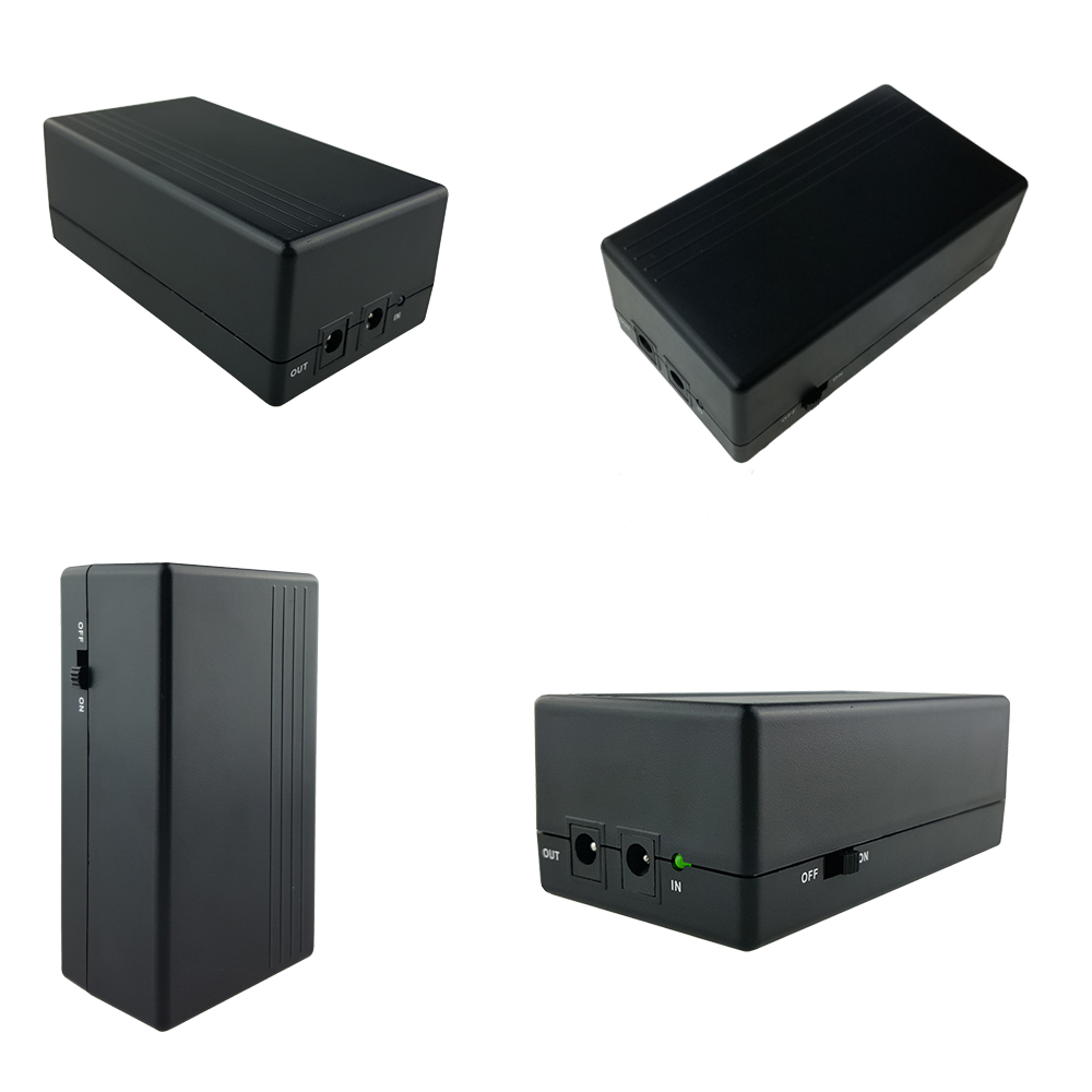 12v 2a mini ups is an online ups uninterruptible power supply.It has big capacity and long backup time.It can powering your devices after the mains supply is cut off without transformation time. 