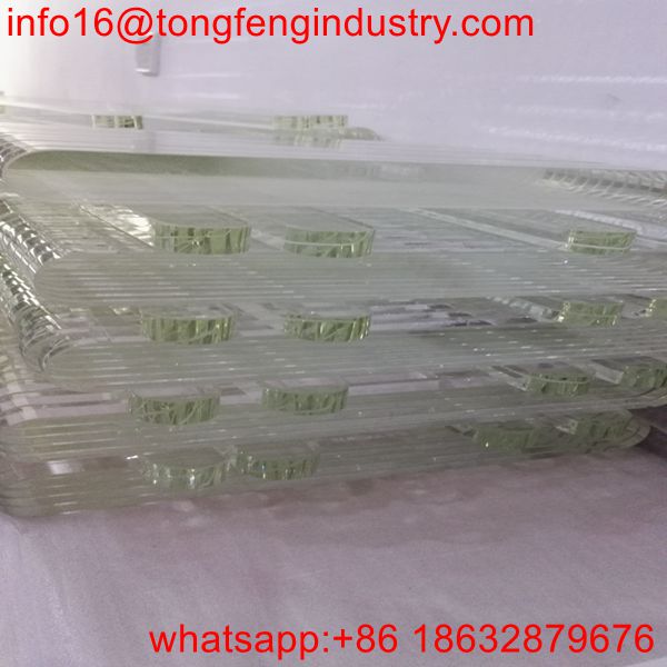 A9 340mm30mm17mm Transparent plane borosilicate level gauge glass