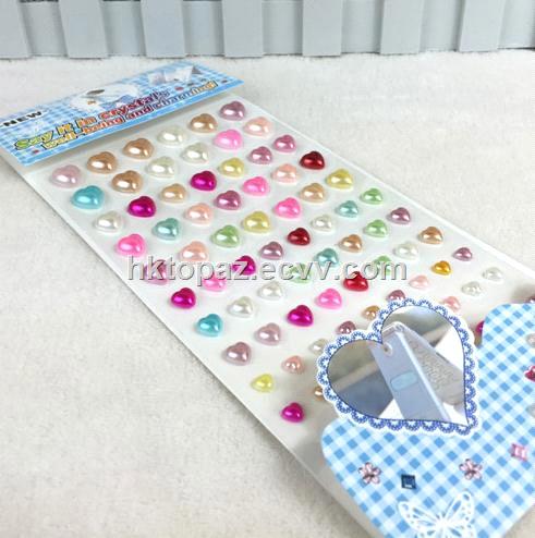 Sticker Flashing Diamond Gem Adhesive Crystal Rhinestone Stickers Scrapbooking Sticker TPshape sticker