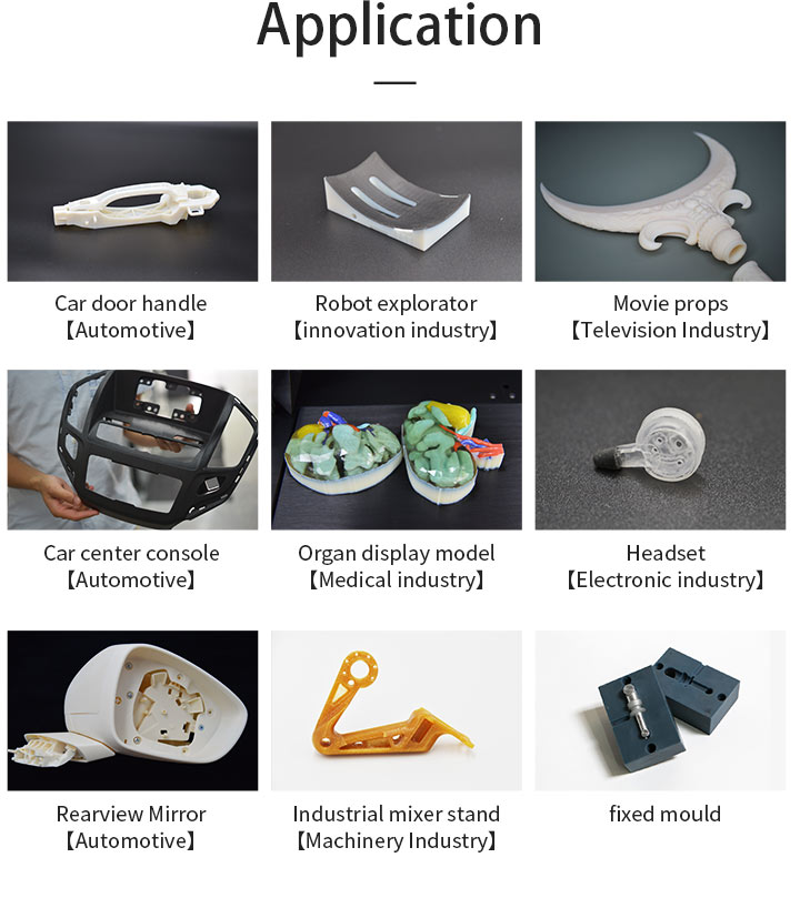 Aerospace Custom Fabrication 3D Print Sevices Model Maker High Quality ABS Plastic with High Polish Surface