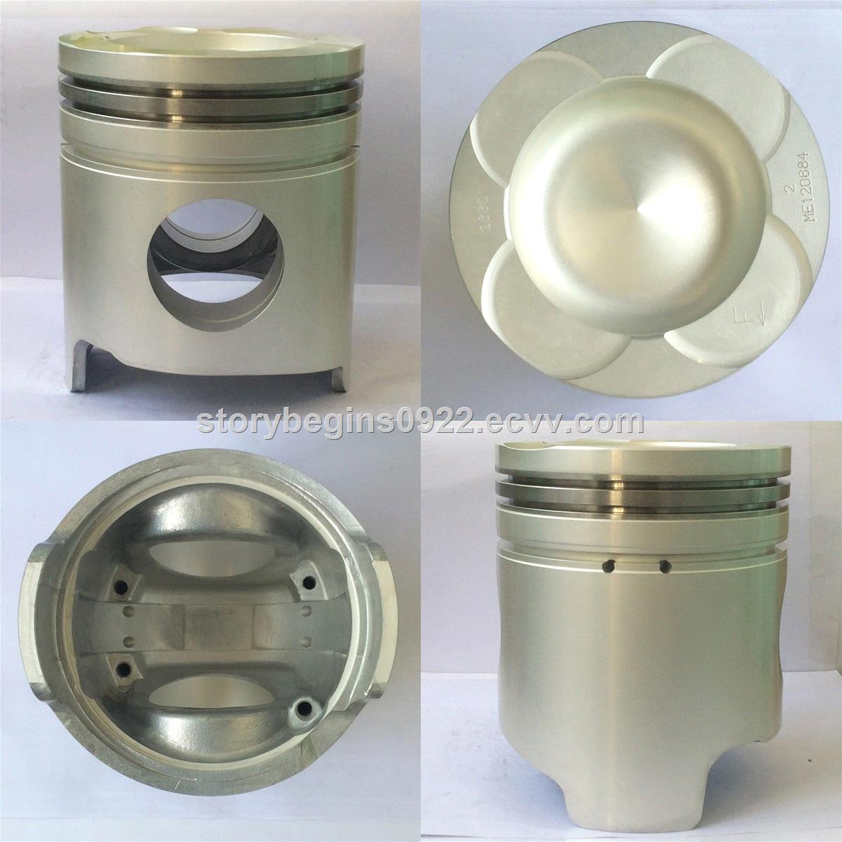 engine parts piston 6d40 with pin and clips high quality and competitive price