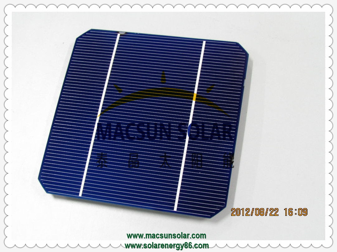 Mono crystalline silicone solar cells solar cell characteristics high efficiency and stable performance in photovoltaic