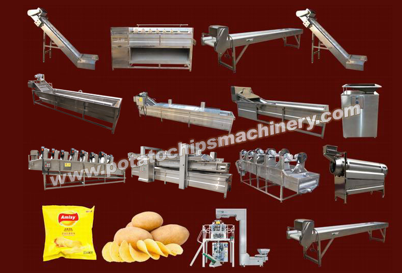 Potato Chips Plant for SaleAutomatic Potato Chips Production Line