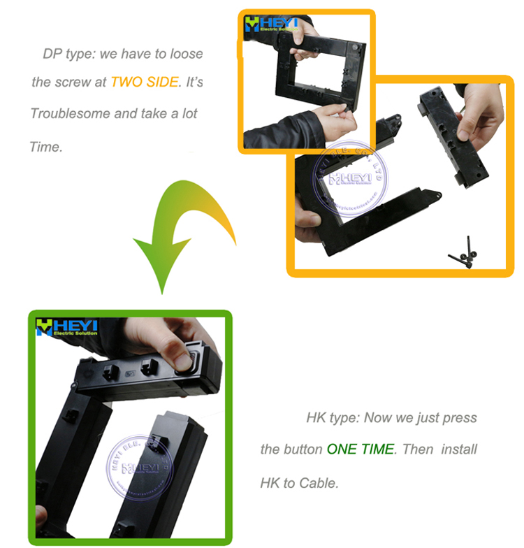 HEYI clamp on current transformer HK 58000A big capacity open type CTs
