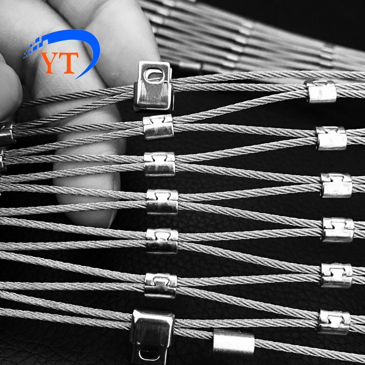 stainless steel rope wire mesh stainless steel cable mesh