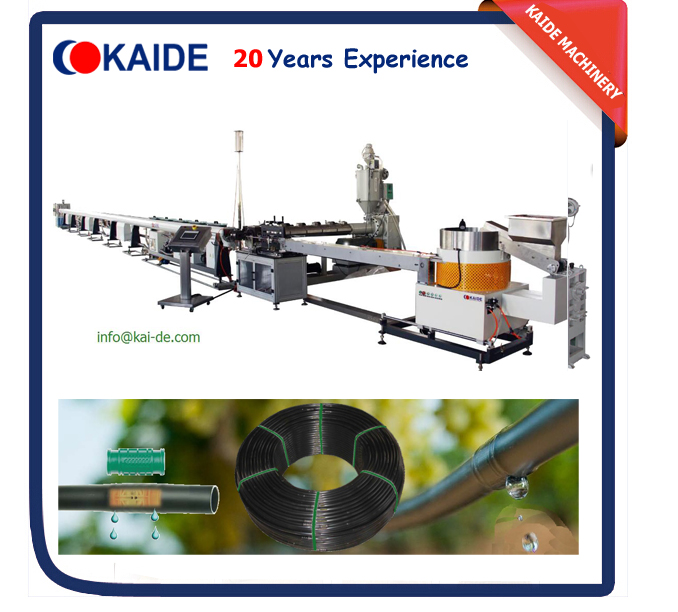 Round Drip Irrigation Pipe Production Line