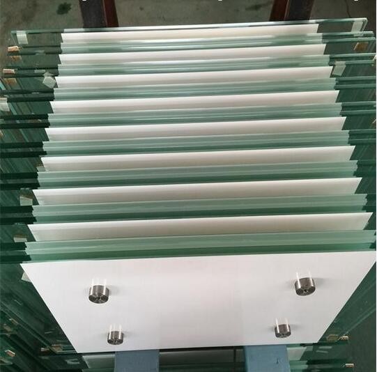 319mm clear grey blue bronze green black toughened safety glass building glass factoryChina