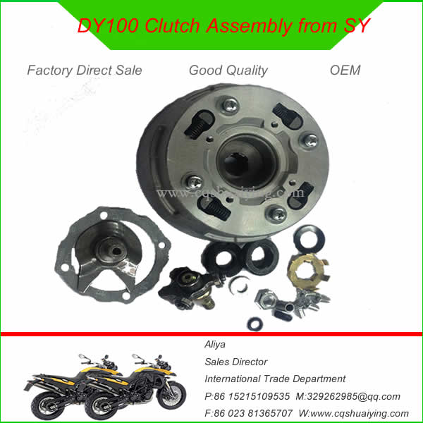 DY100 Motorcycle Clutch Assembly