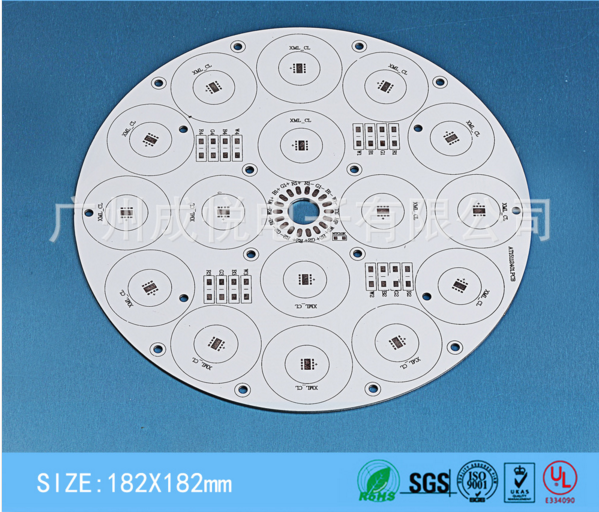 Guangzhou LED lighting aluminum base circuit board manufacturers