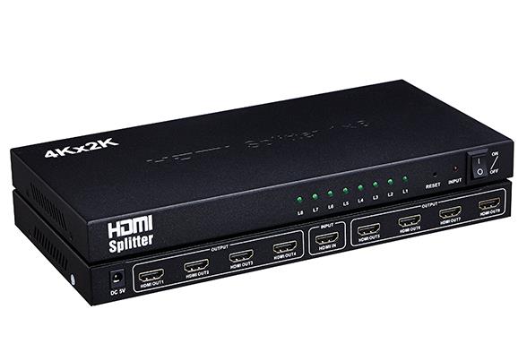 HDMI Splitter 1 input 8 output 3D CEC 1 to 8 14b