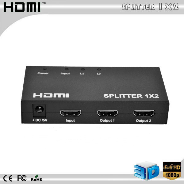 High Quality 3D HDMI 12 Splitter 1080P4k