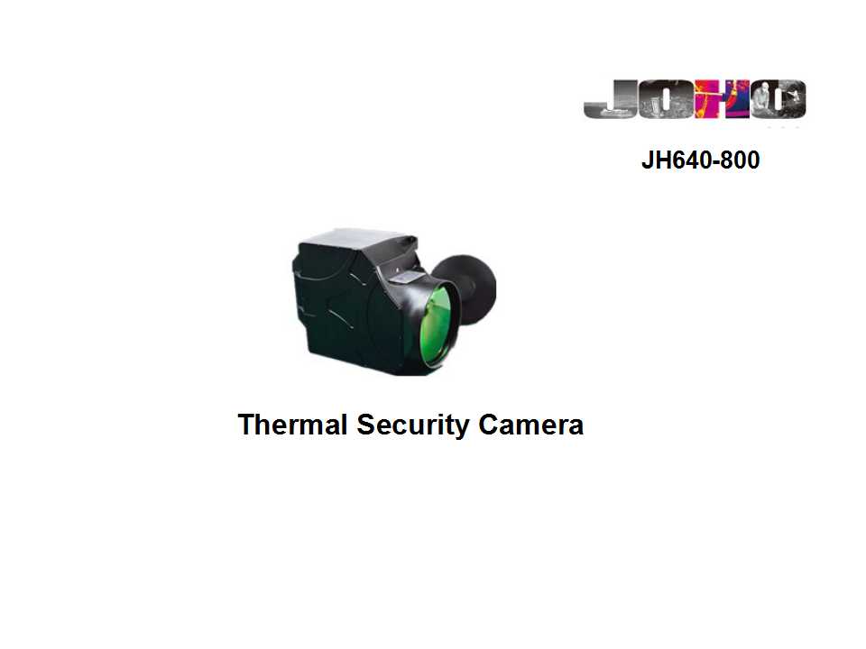 Wuhan joho Long Range Surveillance Thermal Camera with 80800mm Continuous Zoom Lens