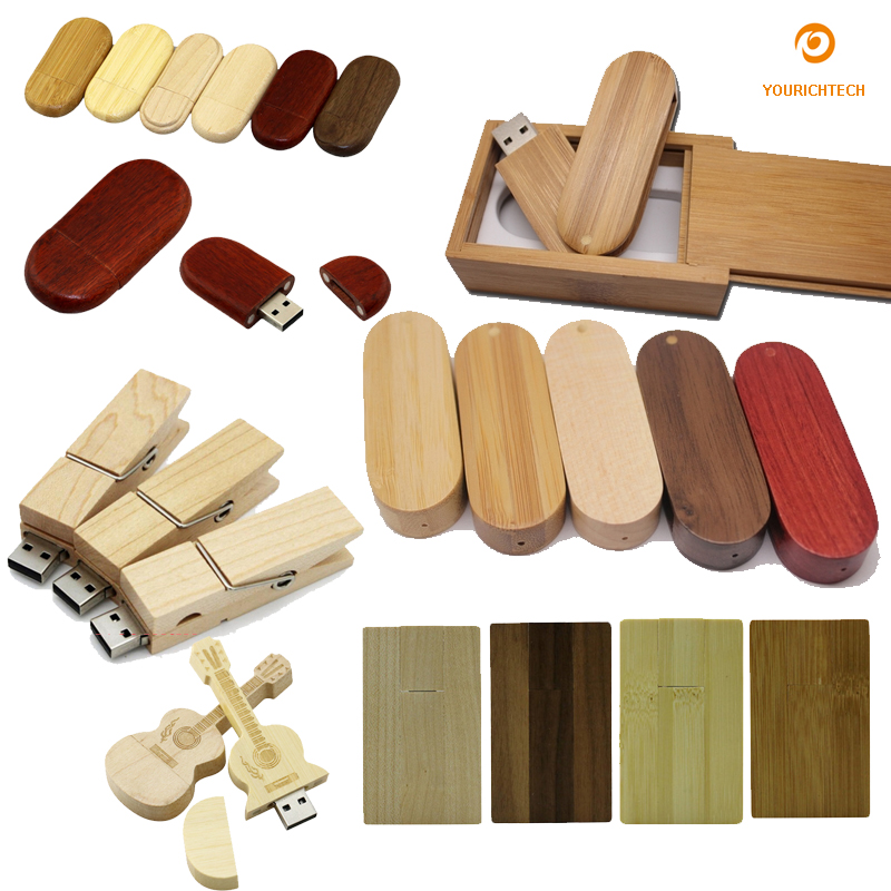 high quality hot selling wood style usb flash drive u disk memory stock