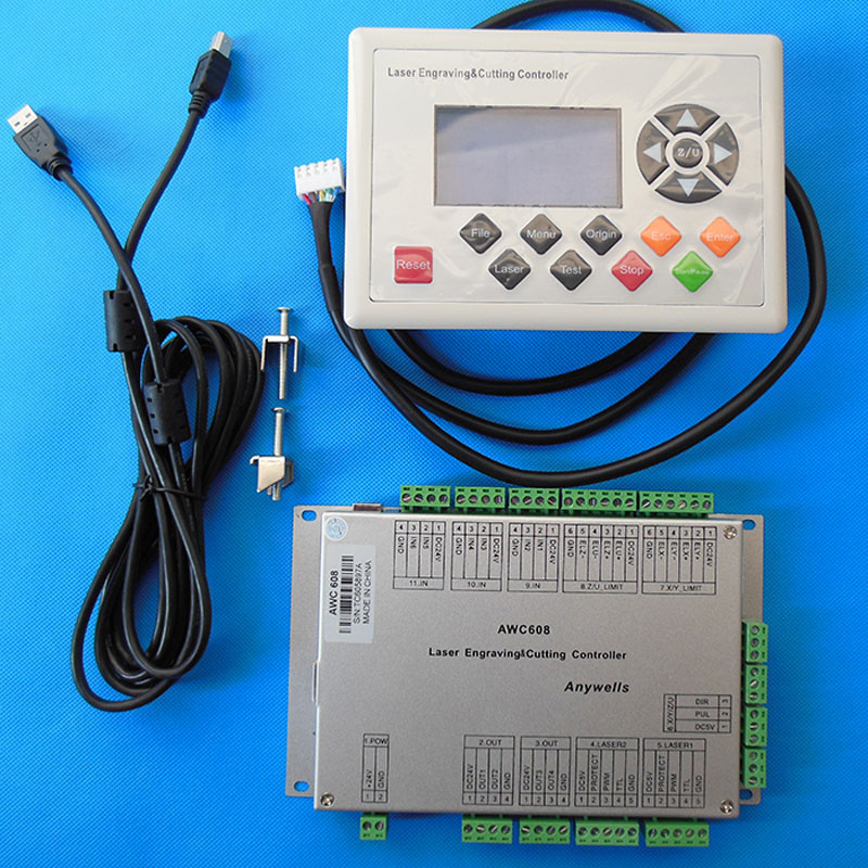 High precision co2 laser engraving machine for acrylic fabric marble leather stainless steel metal nonmetal materials
