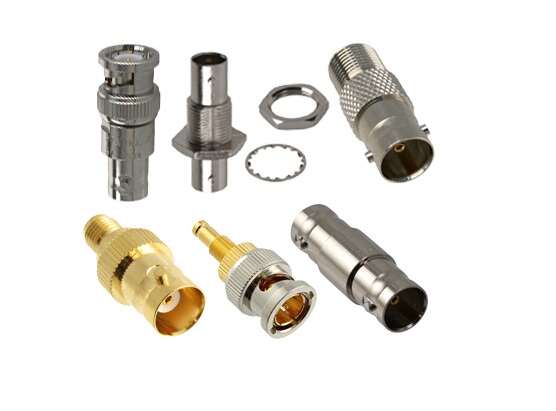 Right Angle BNC RF Coaxial Connector for Cable