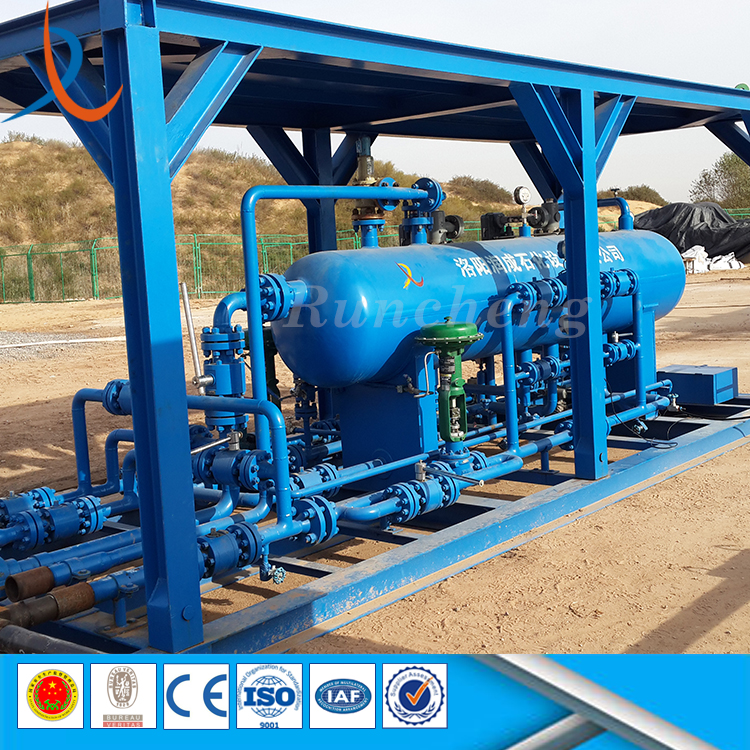 Three Phase Gravity Separator / 3 Phase Separator for Oil & Gas Field Production