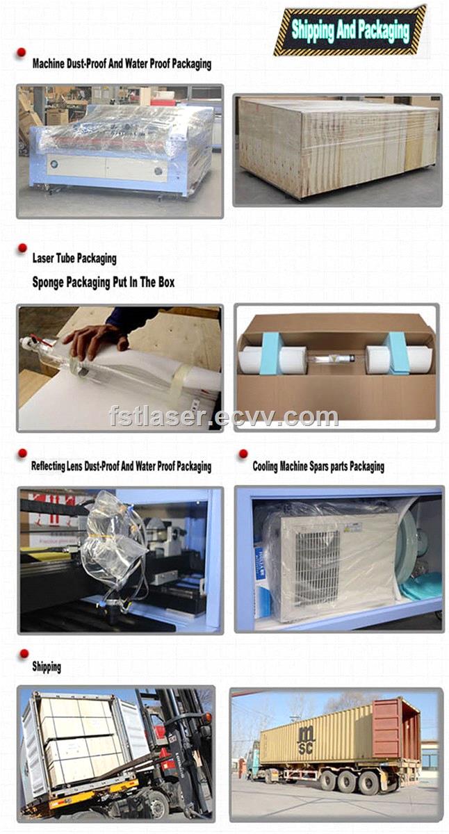High precision co2 laser engraving machine for acrylic fabric marble leather stainless steel metal nonmetal materials