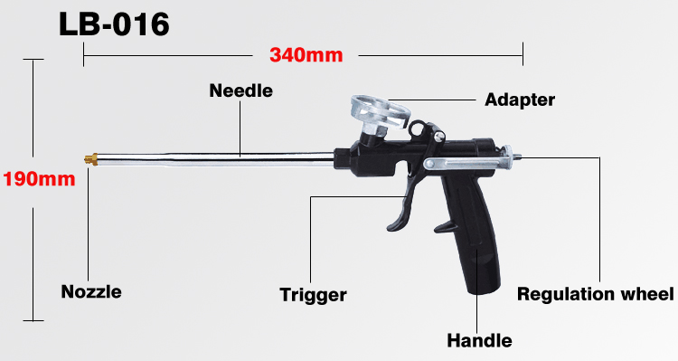 high quality china polyurethane foam spray gun