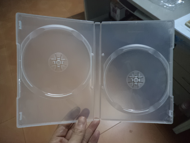 DVD Cover DVD Box DVD Case 14mm Double Transparent YPD802Y
