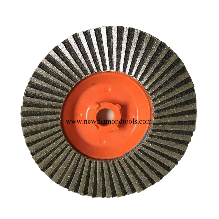 CBN abrasive grinding flap disc wheel