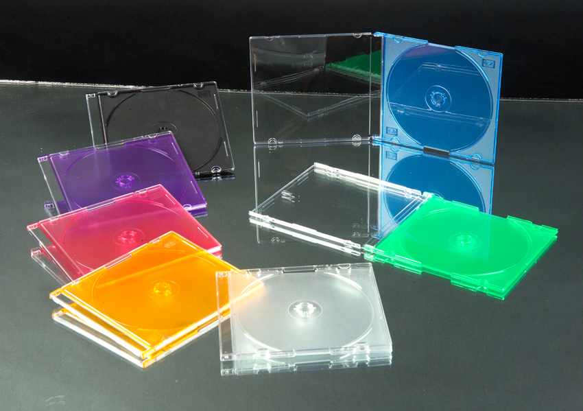 CD Cover CD Case CD Box 52mm Silm with Black Tray YPE501H