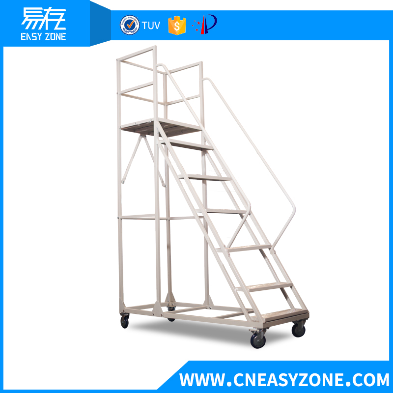 Easyzone 15m steel warehouse step ladder