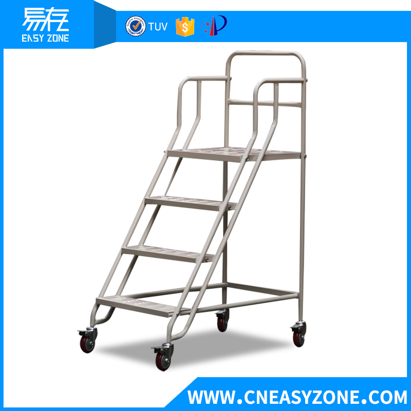 Easyzone 1m steel warehouse step ladder